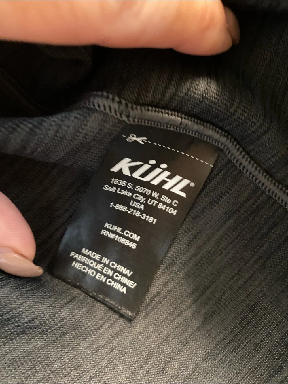 KUHL dark gray
